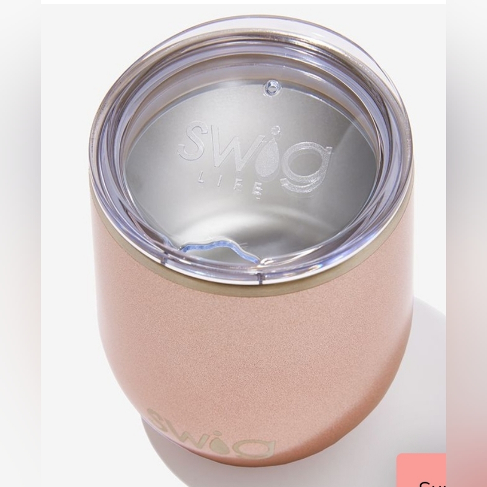 Swig Insulated Stemless Wine Cup - Rosegold